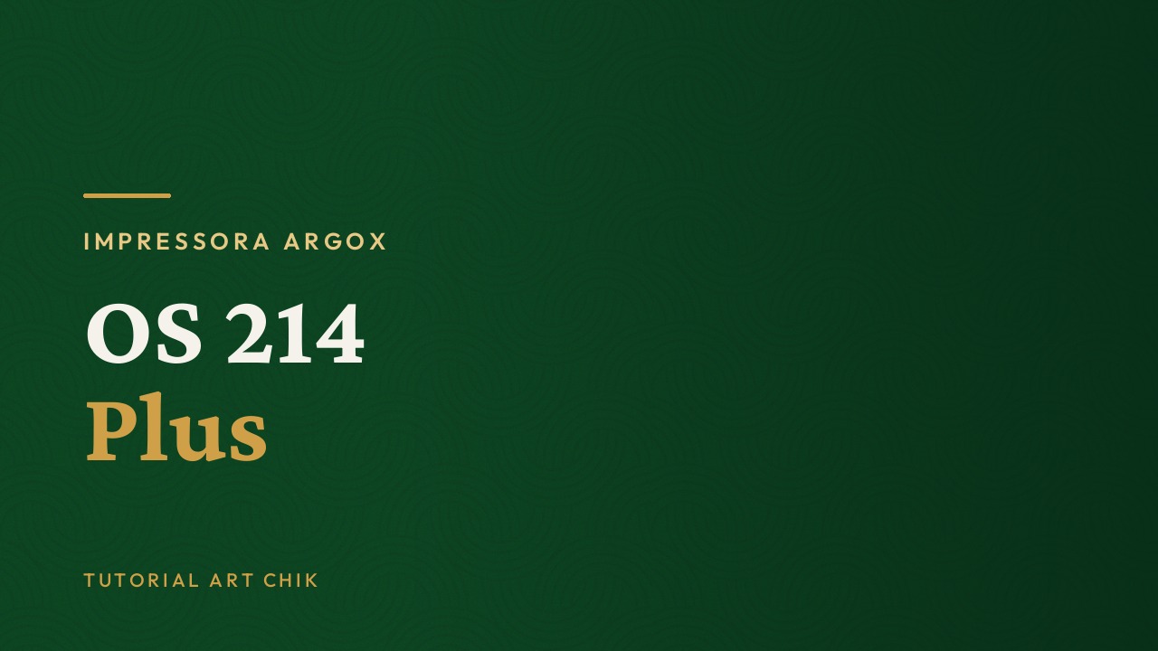 Impressora Argox OS 214 Plus: como colocar ribbon e etiqueta