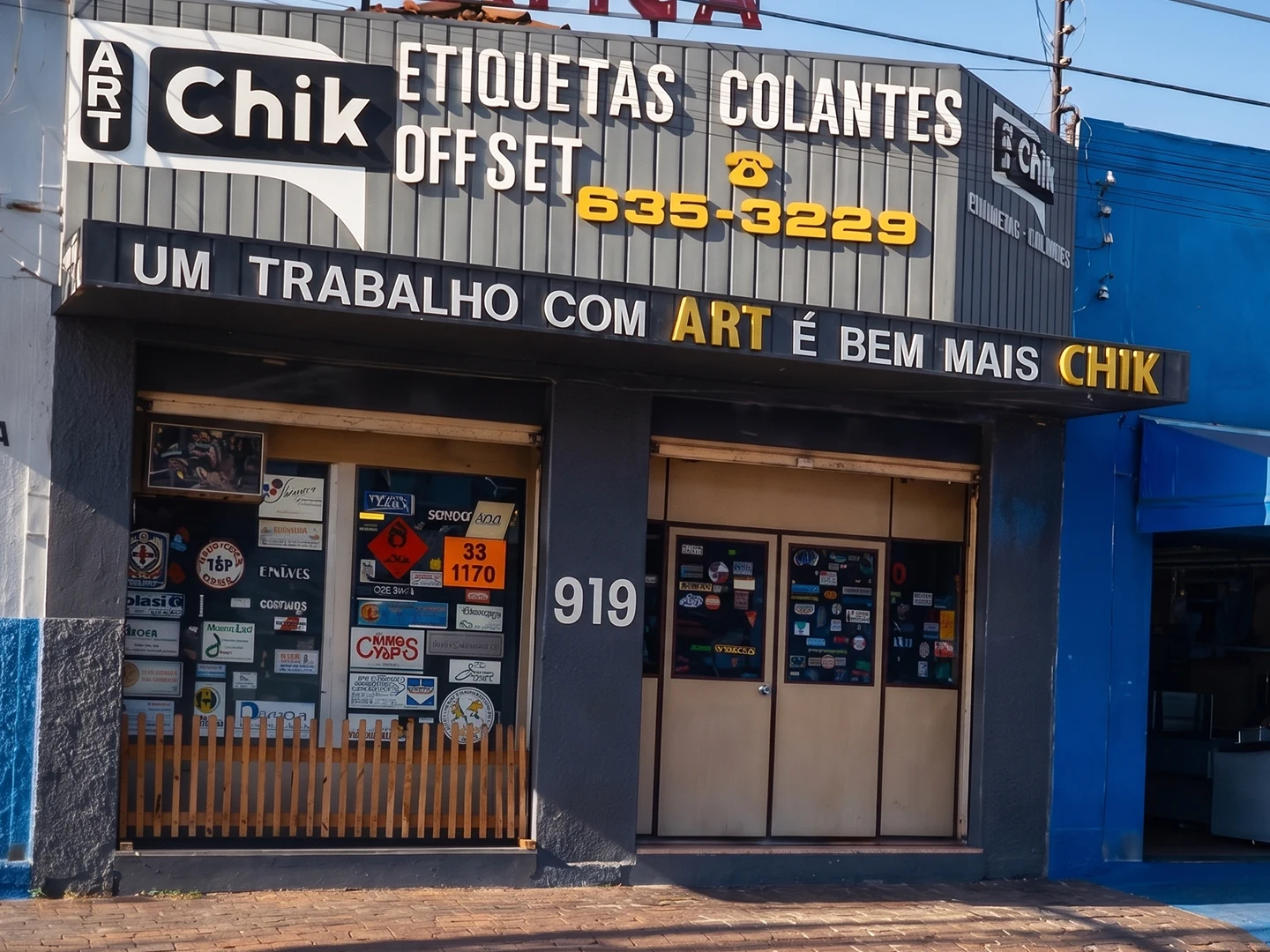 Primeira sede, em 1976
